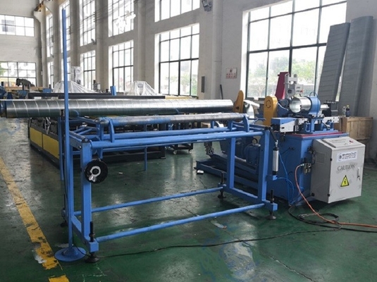 Square Air Duct Manufacturing Auto line-III Galvanized sheet flexible Duct making machine